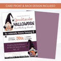 kids Halloween party invitation